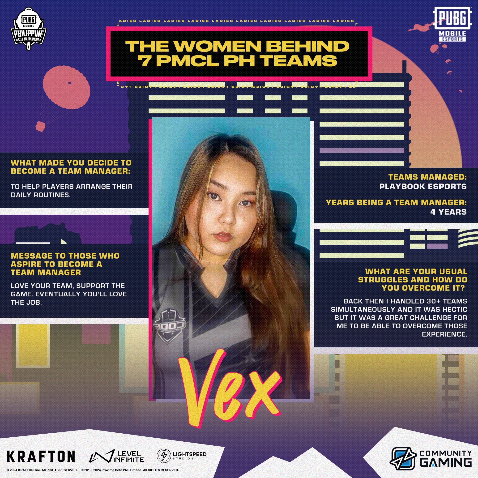 THE WOMEN BEHIND THE 7... - PUBG Mobile Philippines Esports
