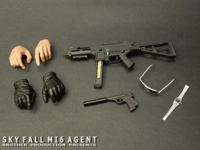 BROTHER PRODUCTION (ACTION FIGURE) SKY FALL MI6 AGENT 1/6スケール 