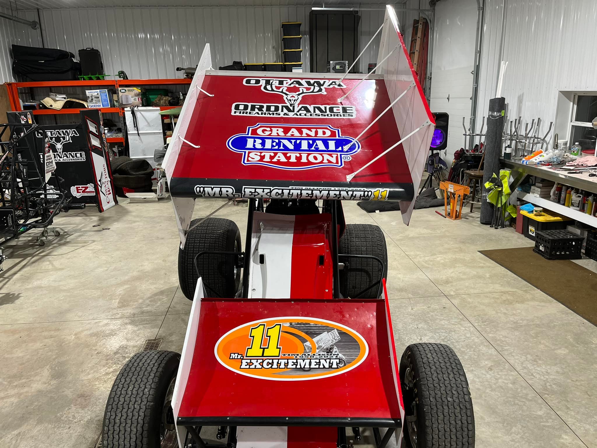 Tim Allison Tribute car is ready for... - Caleb Harmon Racing