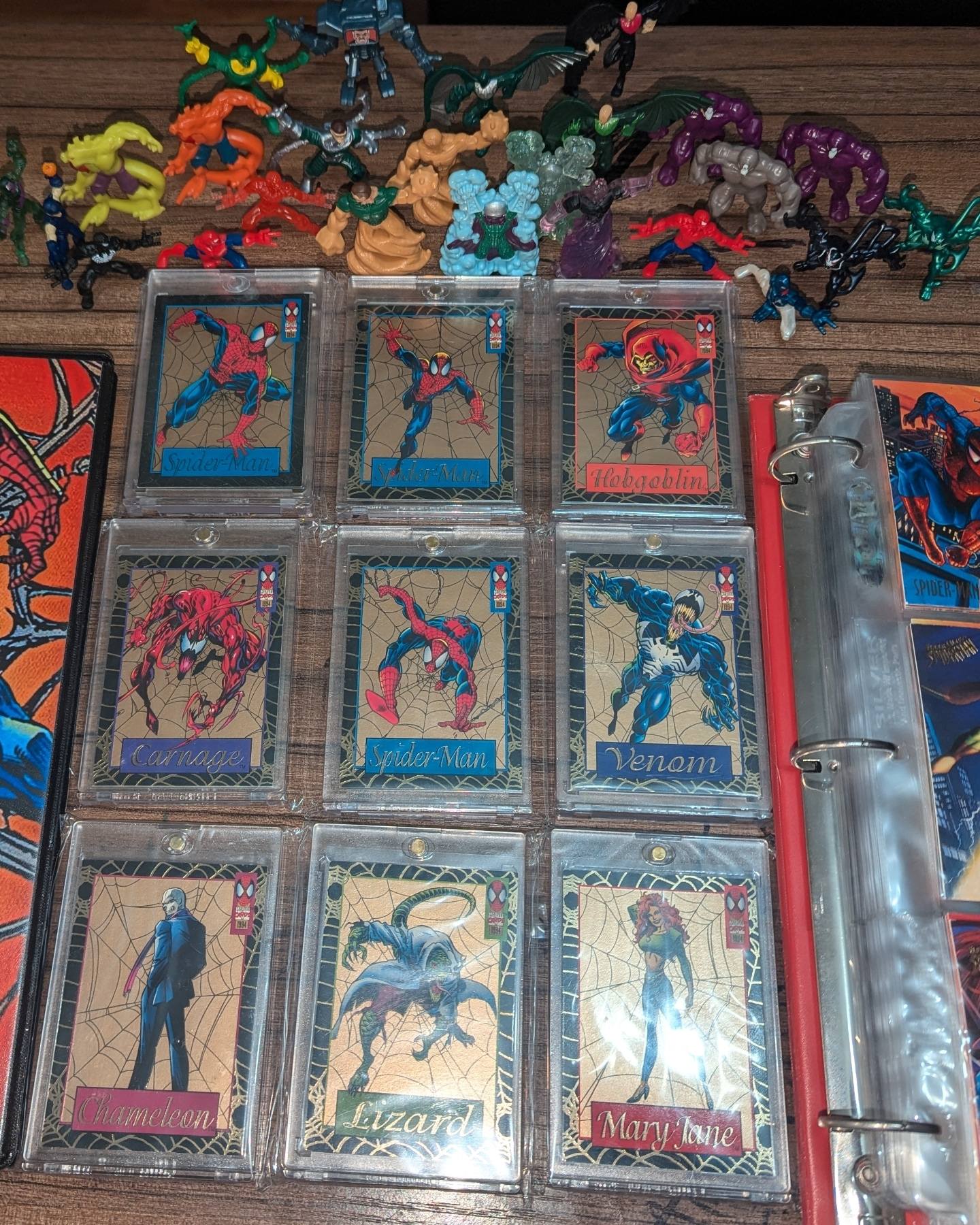 Rare X-Men promo and Spider-Man card collection