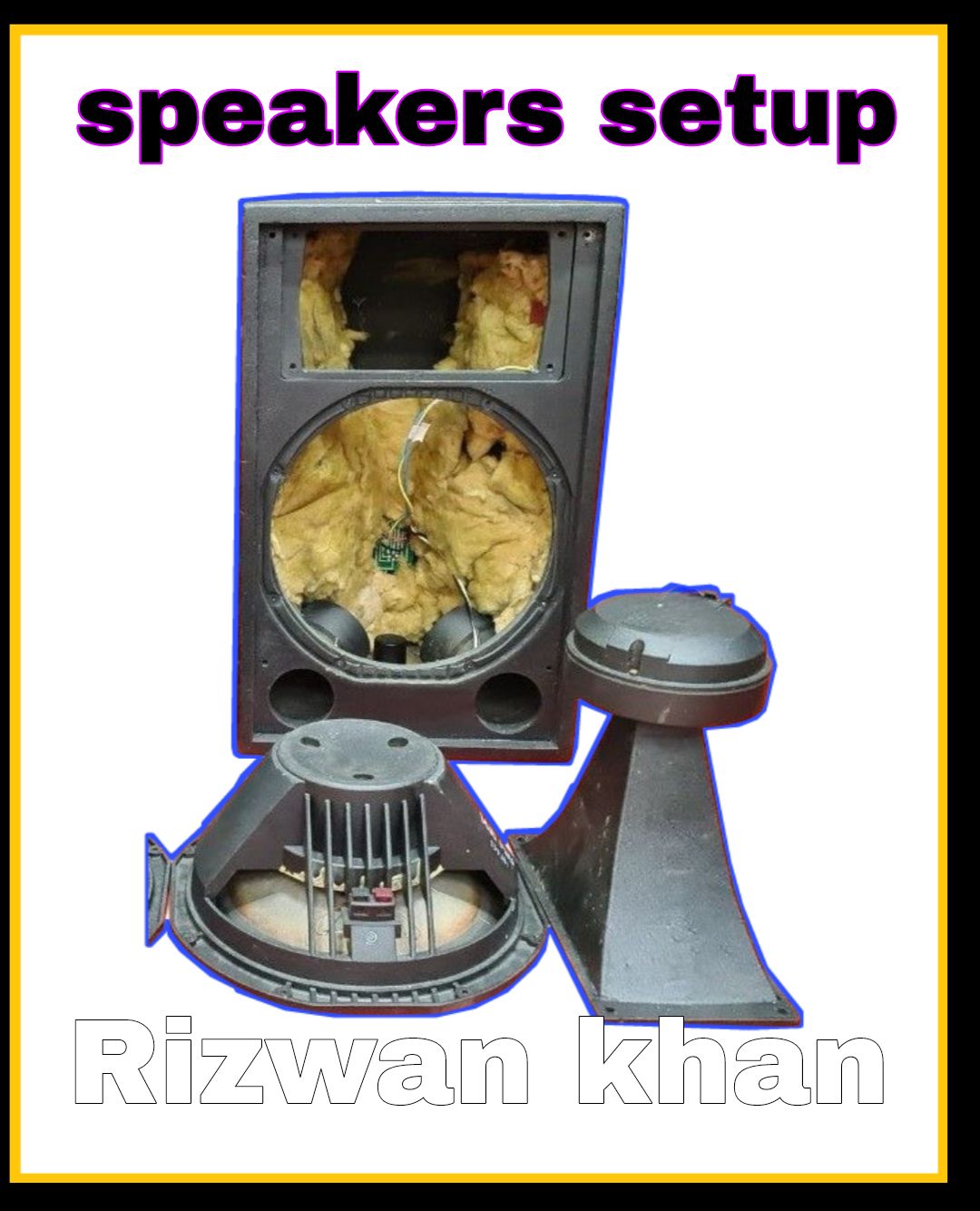 Rizwan - 4892-90 high-power two-way loudspeaker system. Key features ...