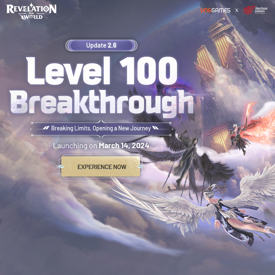 Revelation: - 🔔 UPDATE 2.6 ANNOUNCEMENT: LEVEL 100 BREAKTHROUGH 💯 ⏰ ...