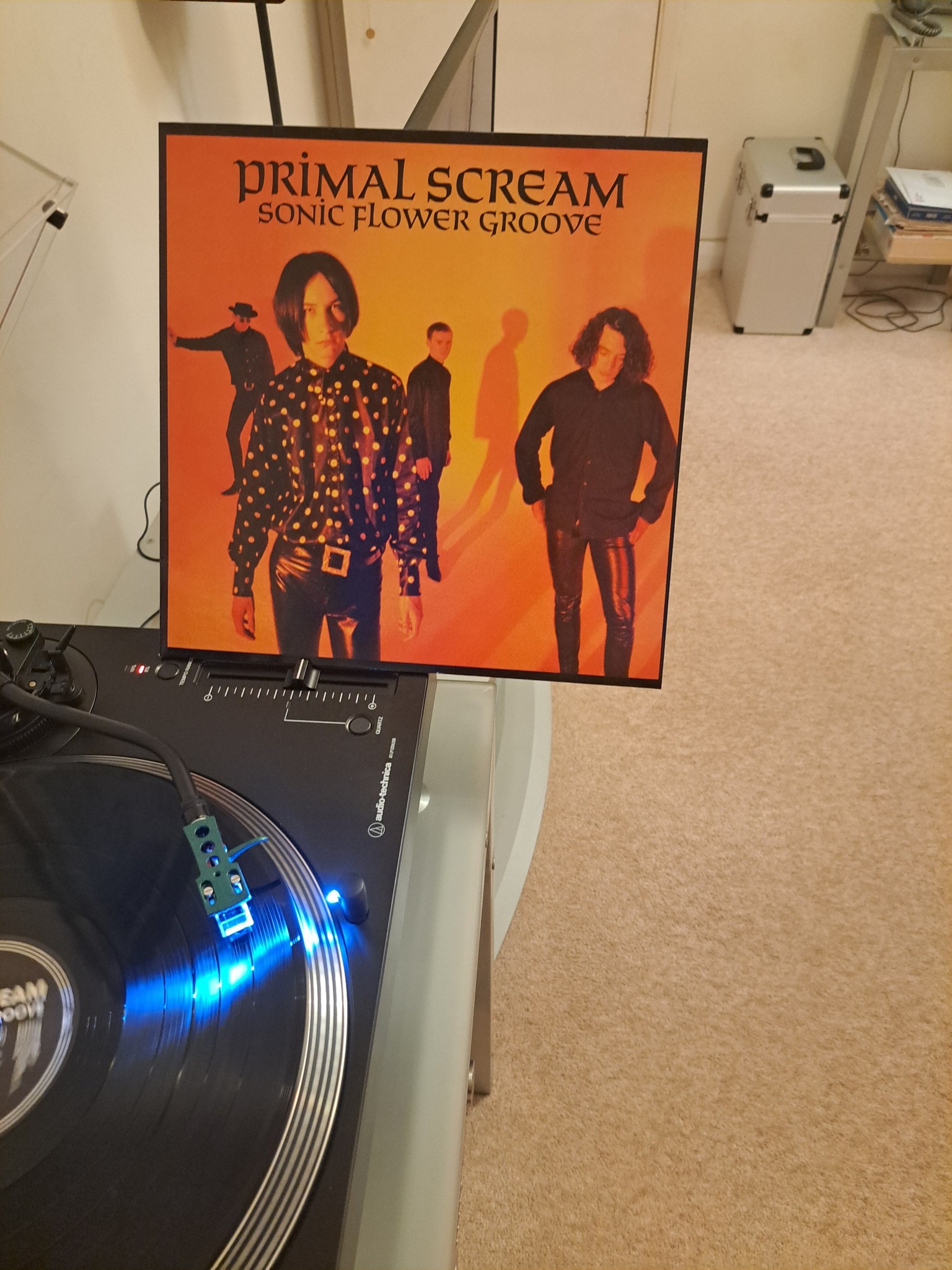 Primal Scream's debut album Sonic Flower Groove released in 1987