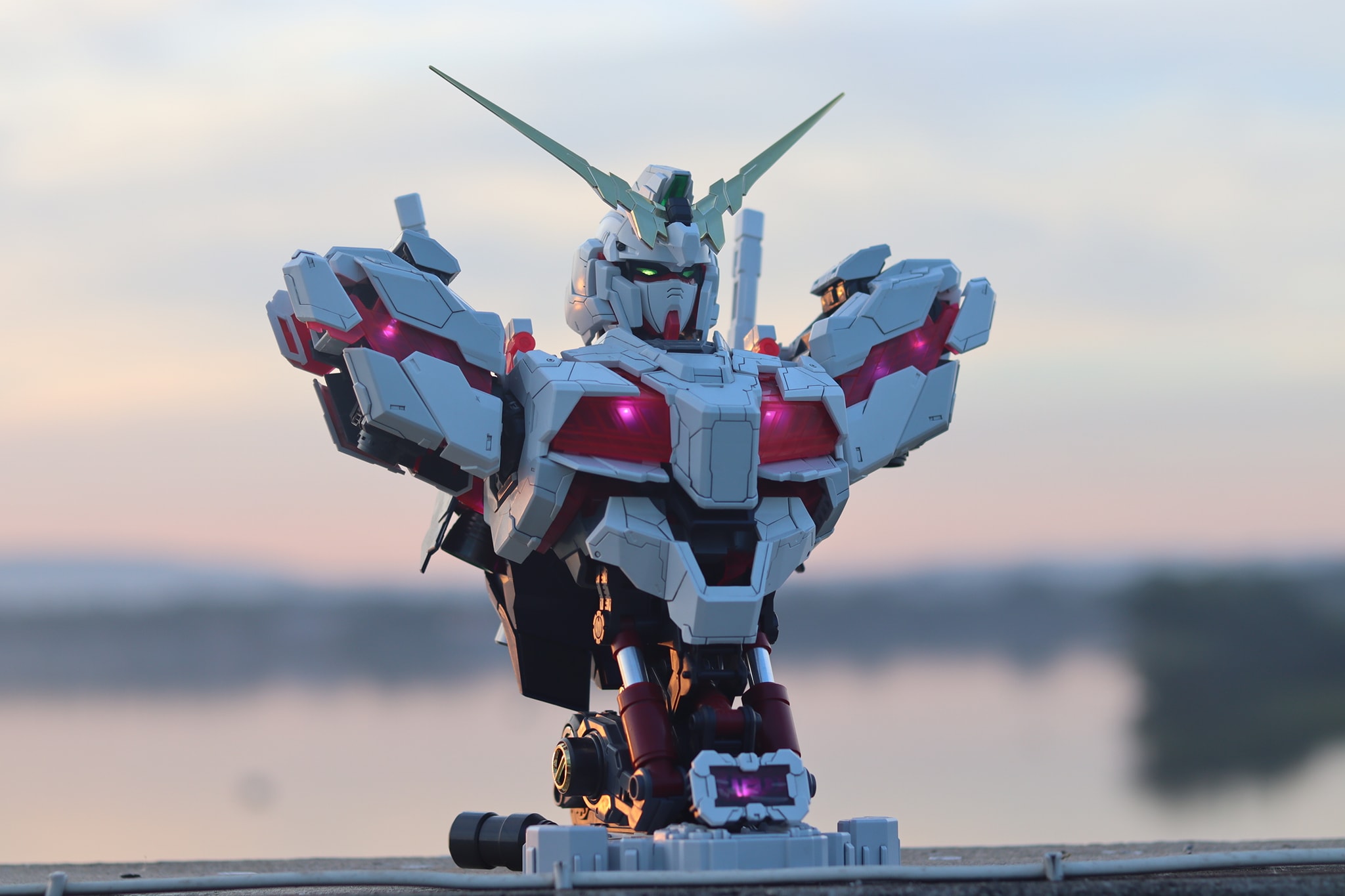 Customized 1/35 Unicorn bust by BillionSpark