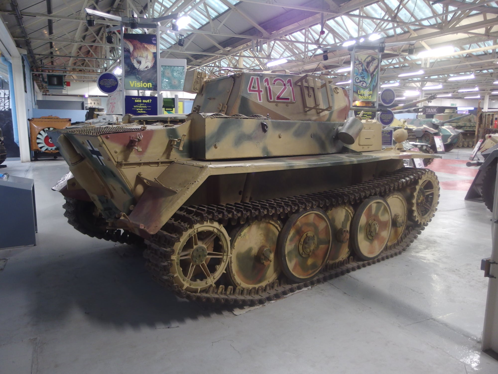 Tank - Luchs, Pz.Sp.Wg.II Ausf.MAN, or Pz.Kpfw.II Ausf.L, Bovington ...