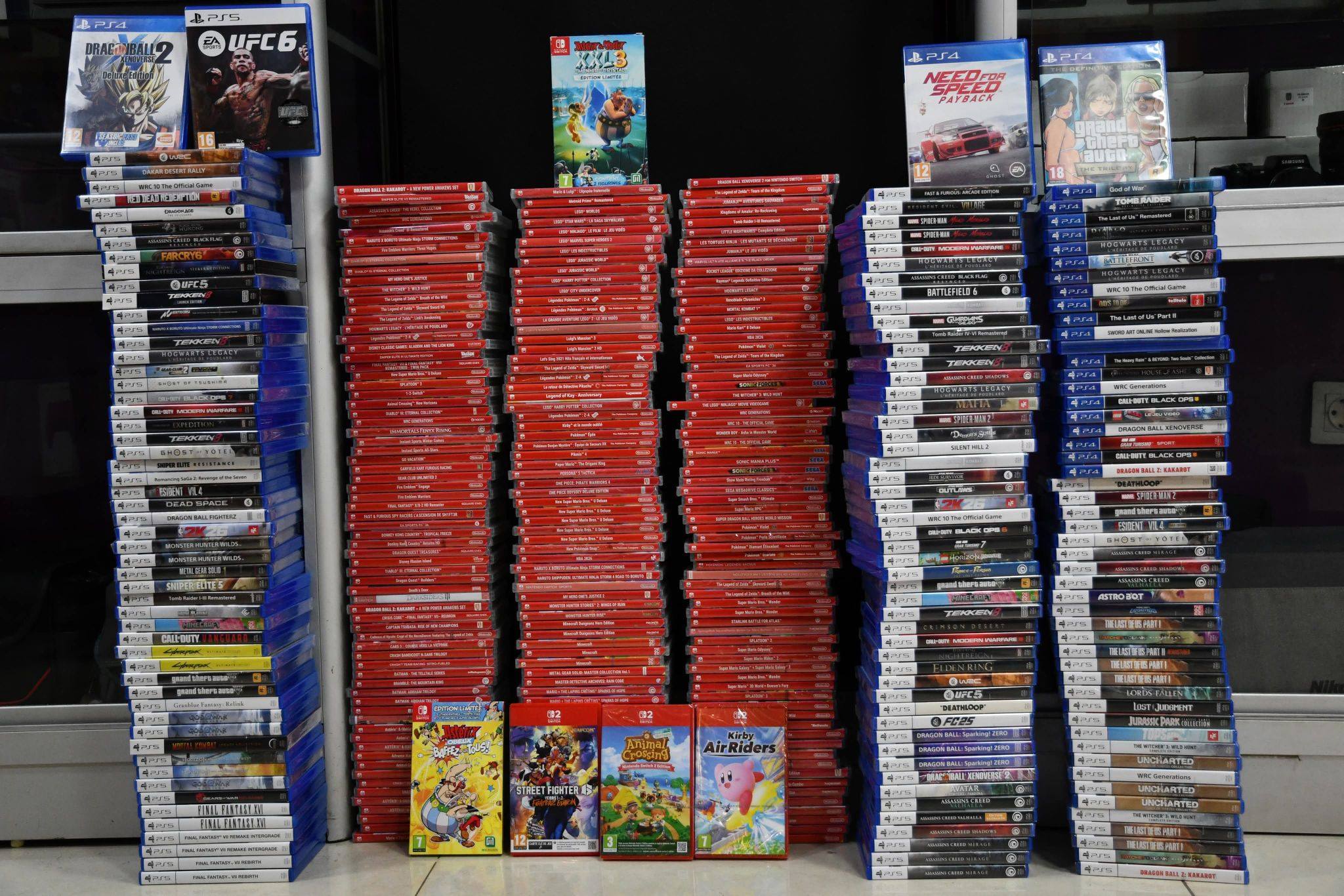ARRIVAGES /JEUX SWITCH 2 / SWITCH / PS5 /PS4 dispo au magasin