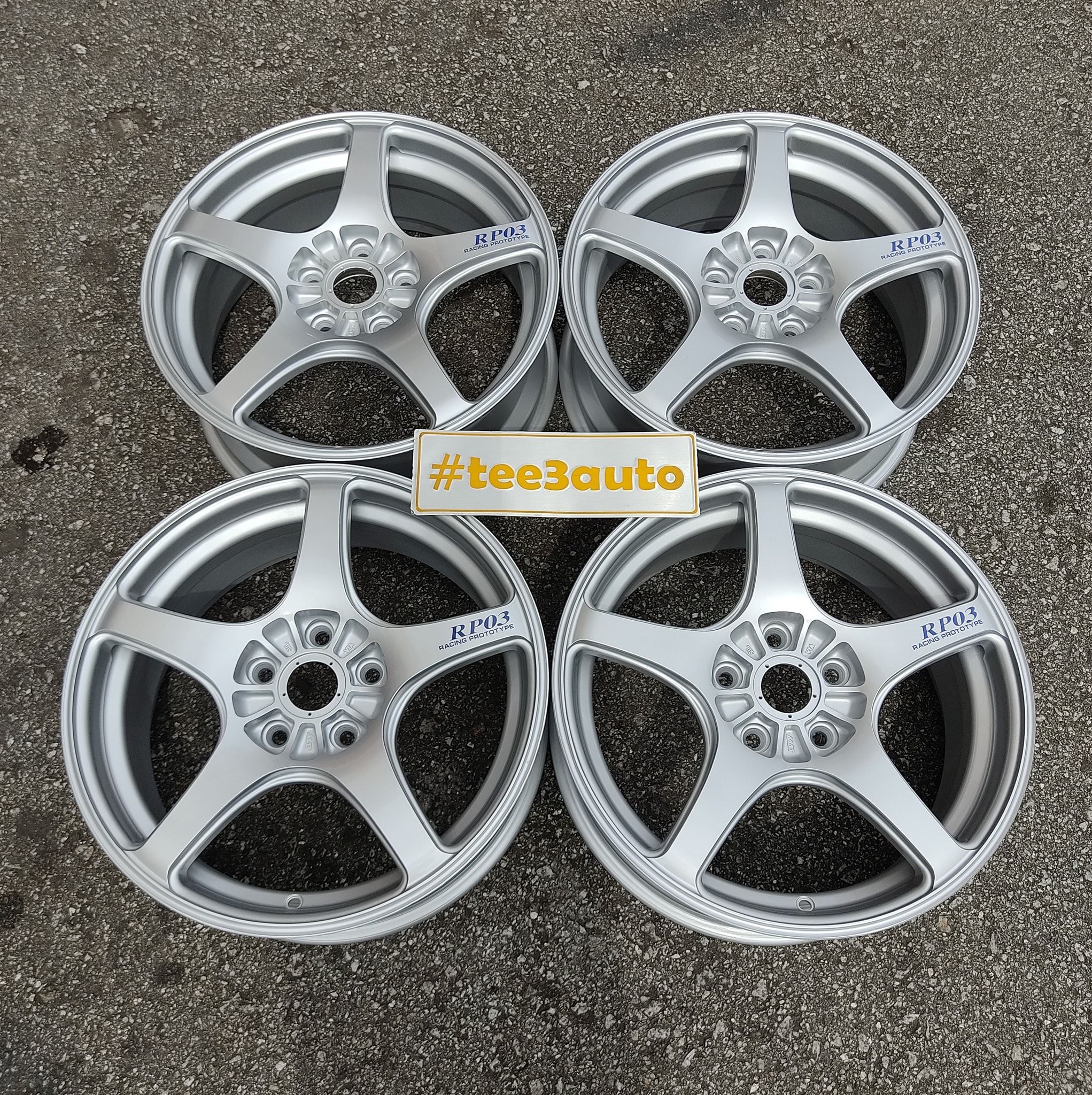 Model : ENKEI RP03 ?? (Used) Size : 17 x 7J Offset : +45 PCD 