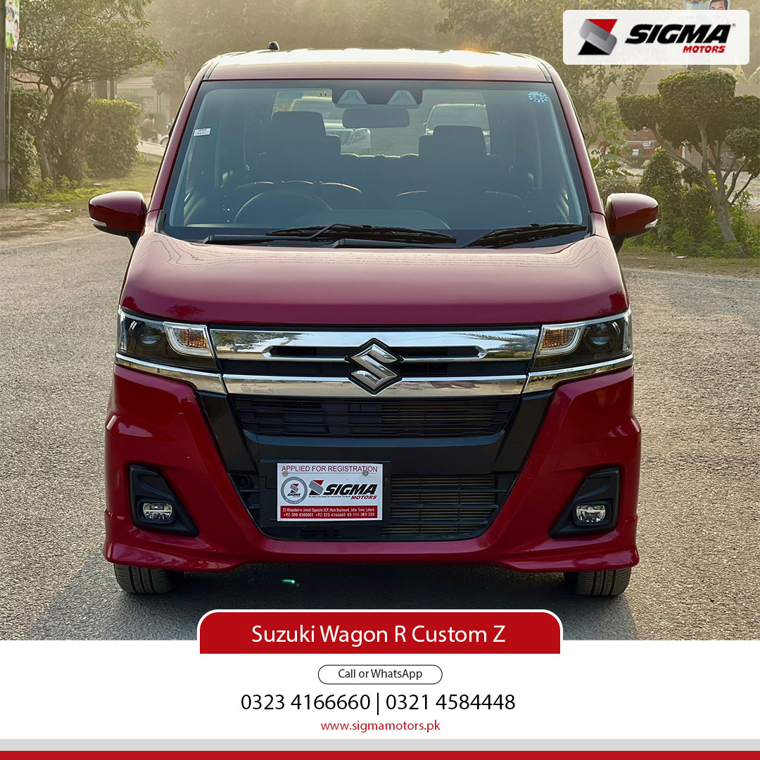 Sigma Motors - New Shape Suzuki wagon R Custom Z 660cc...