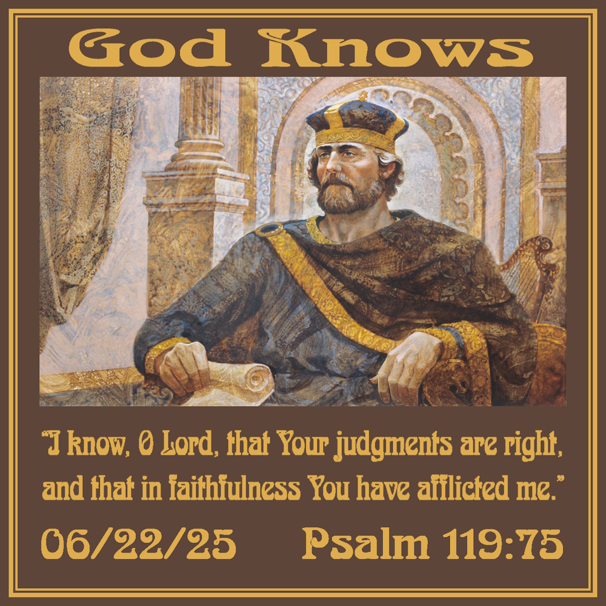 God only knows
