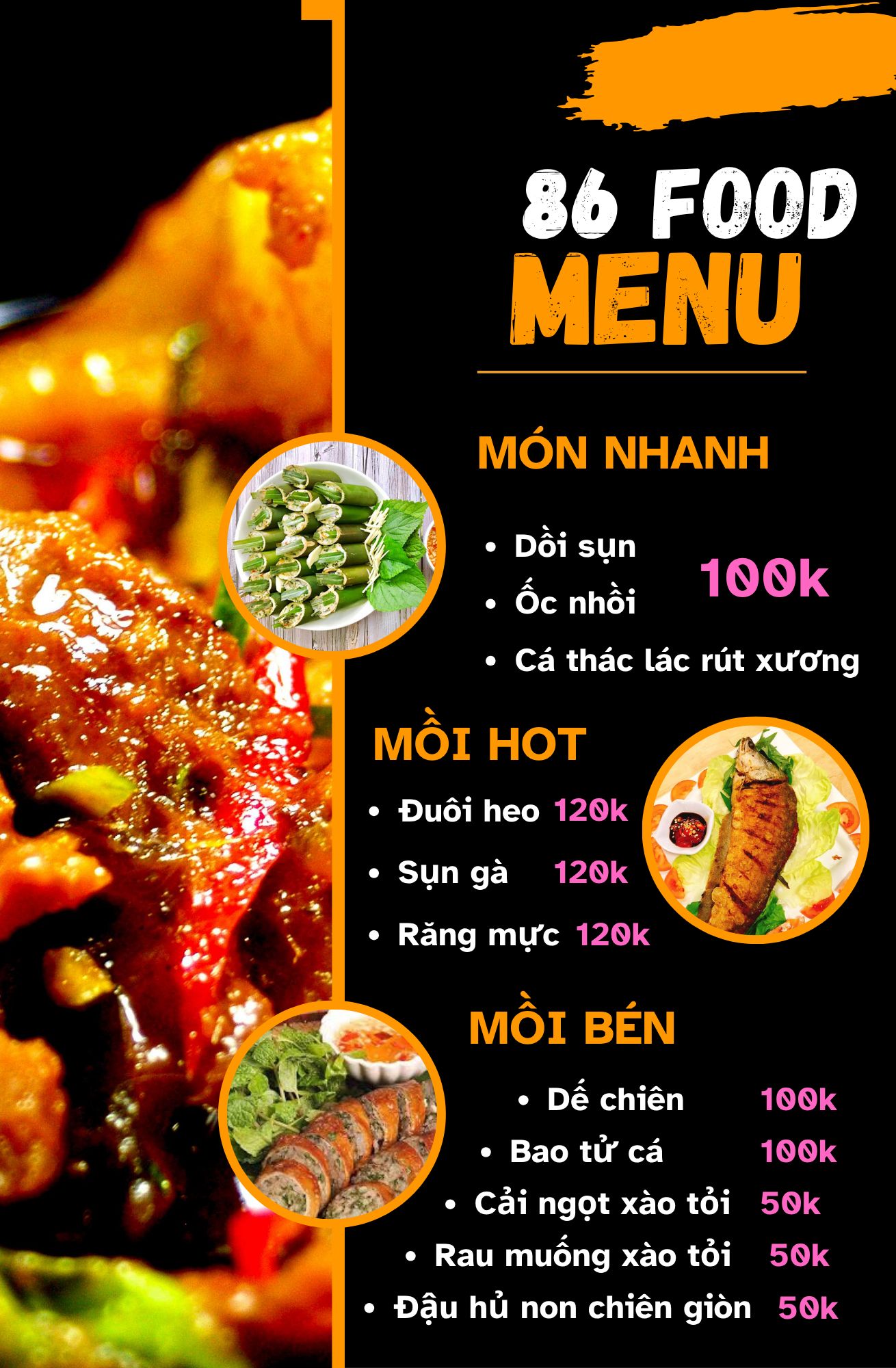Quán 86 FOOD | Tỉnh Bình Thuận