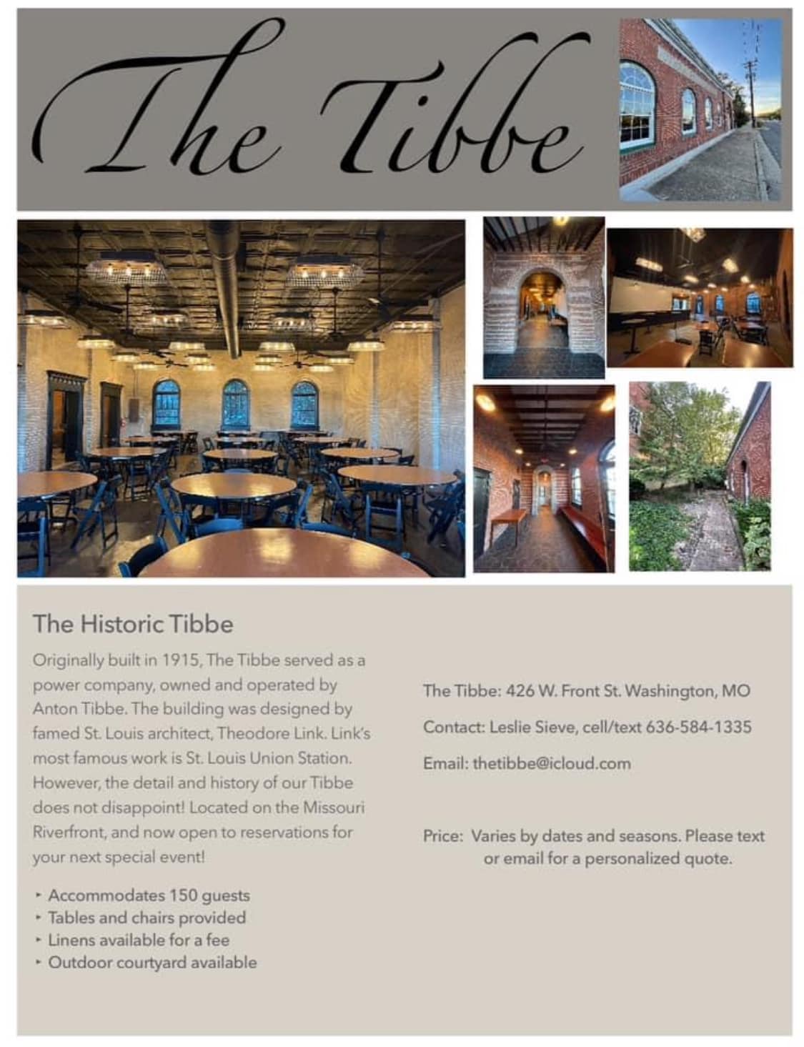 The Tibbe | Washington MO