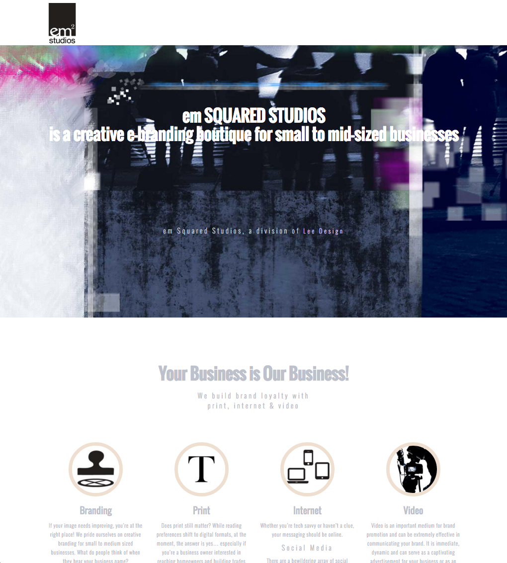 Em Squared Studios, a division of Lee Design | Winchester MA