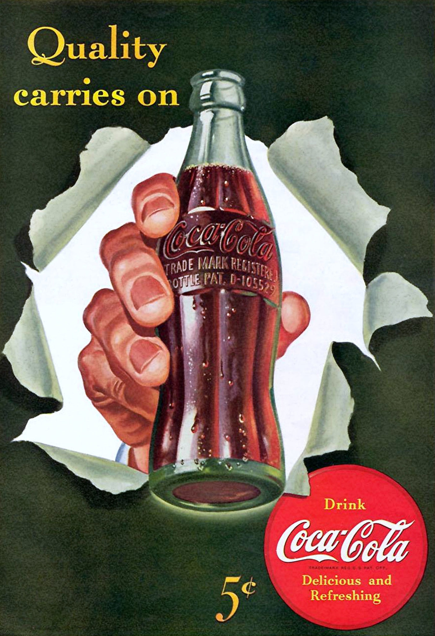 Coca Cola sales booklet with Jack Davis's art from 1949