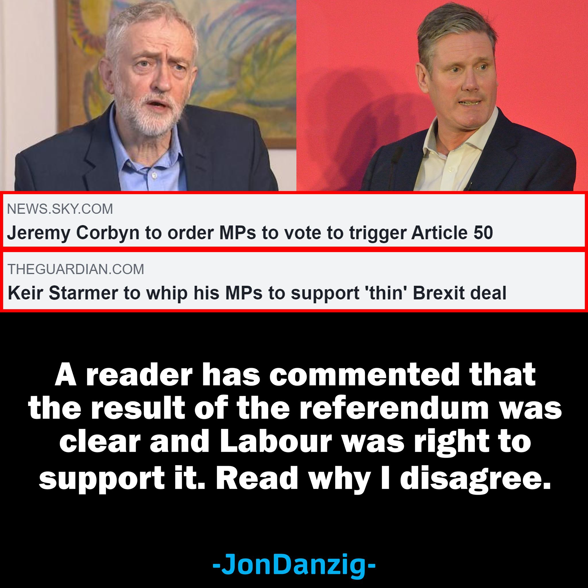 Jon Danzig - → The Opposition could have taken a different... | Facebook