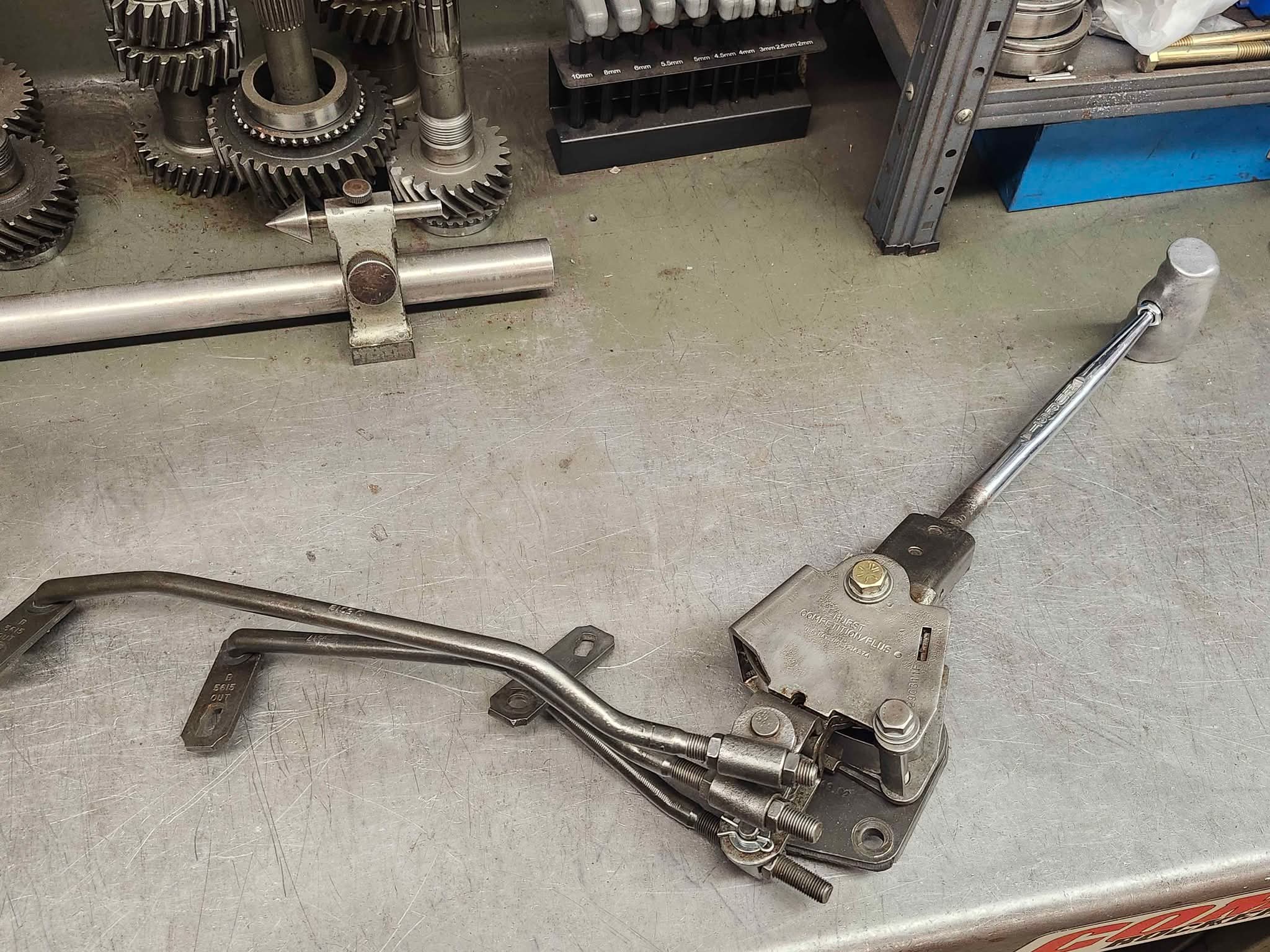 1967 1968 Camaro Hurst Shifter Linkage Kit w/Muncie 4 Speed Trans - 1967, 1968, 1969 Camaro