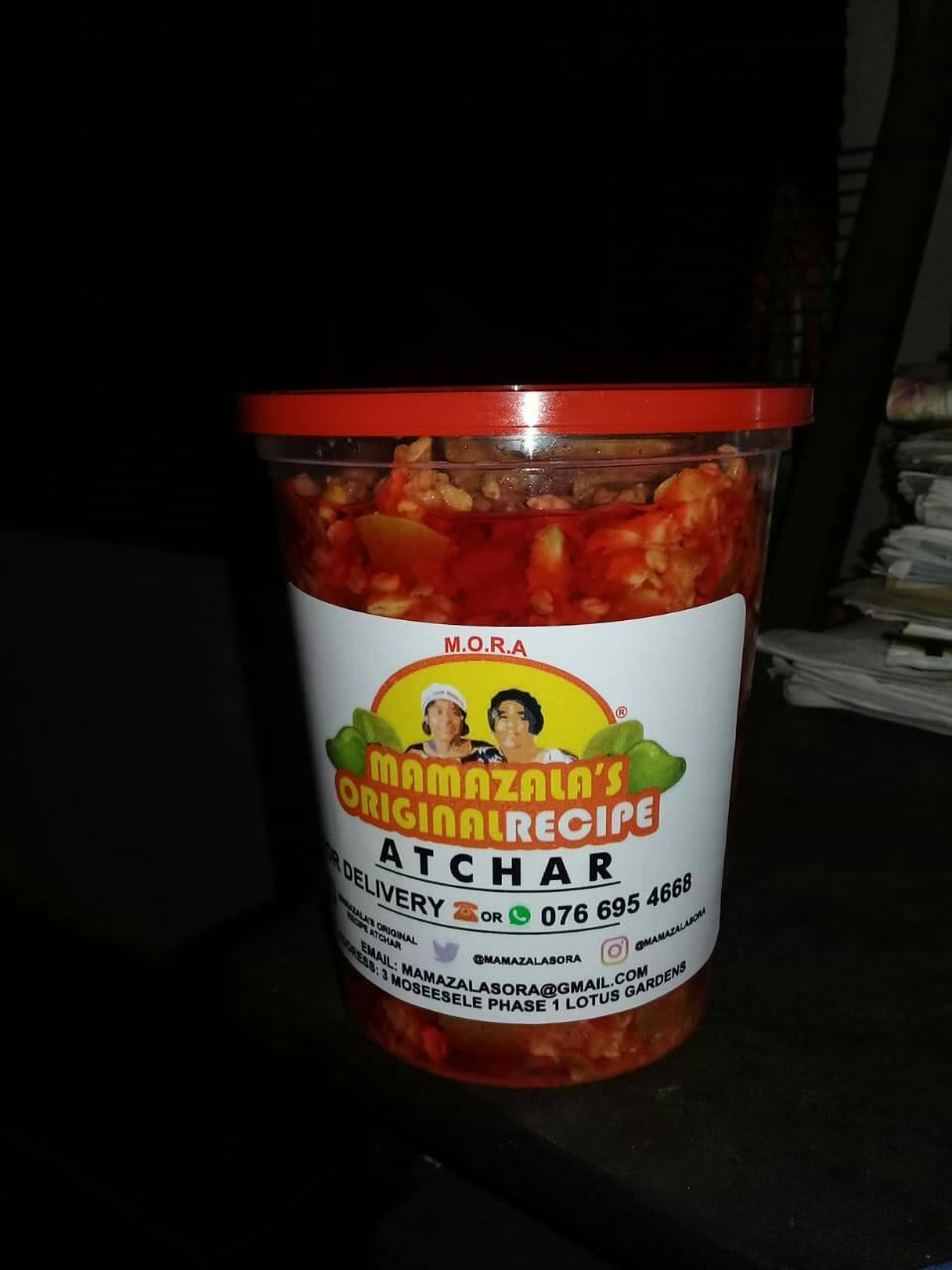 Mamazalas Original Recipe Atchar | Pretoria