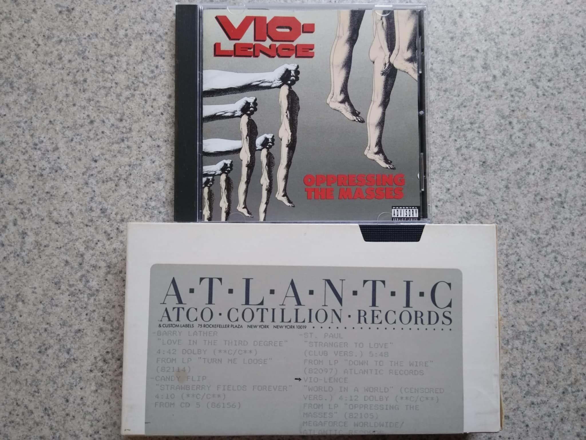 Great album. Vio-Lence - Oppressing The Masses (1990)