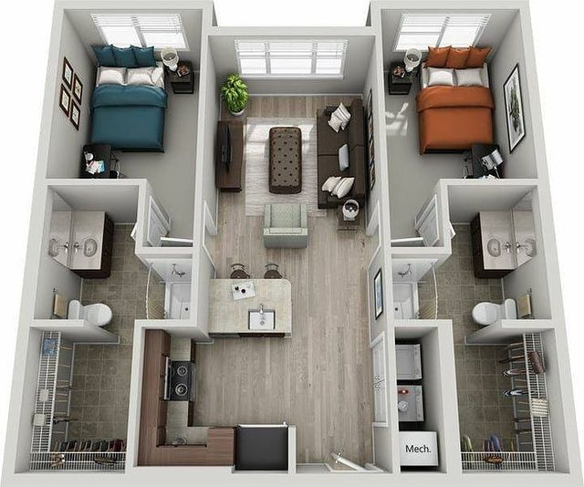 Maddy Interior - ️ 3D Floor Plan Designs 😍 | Facebook