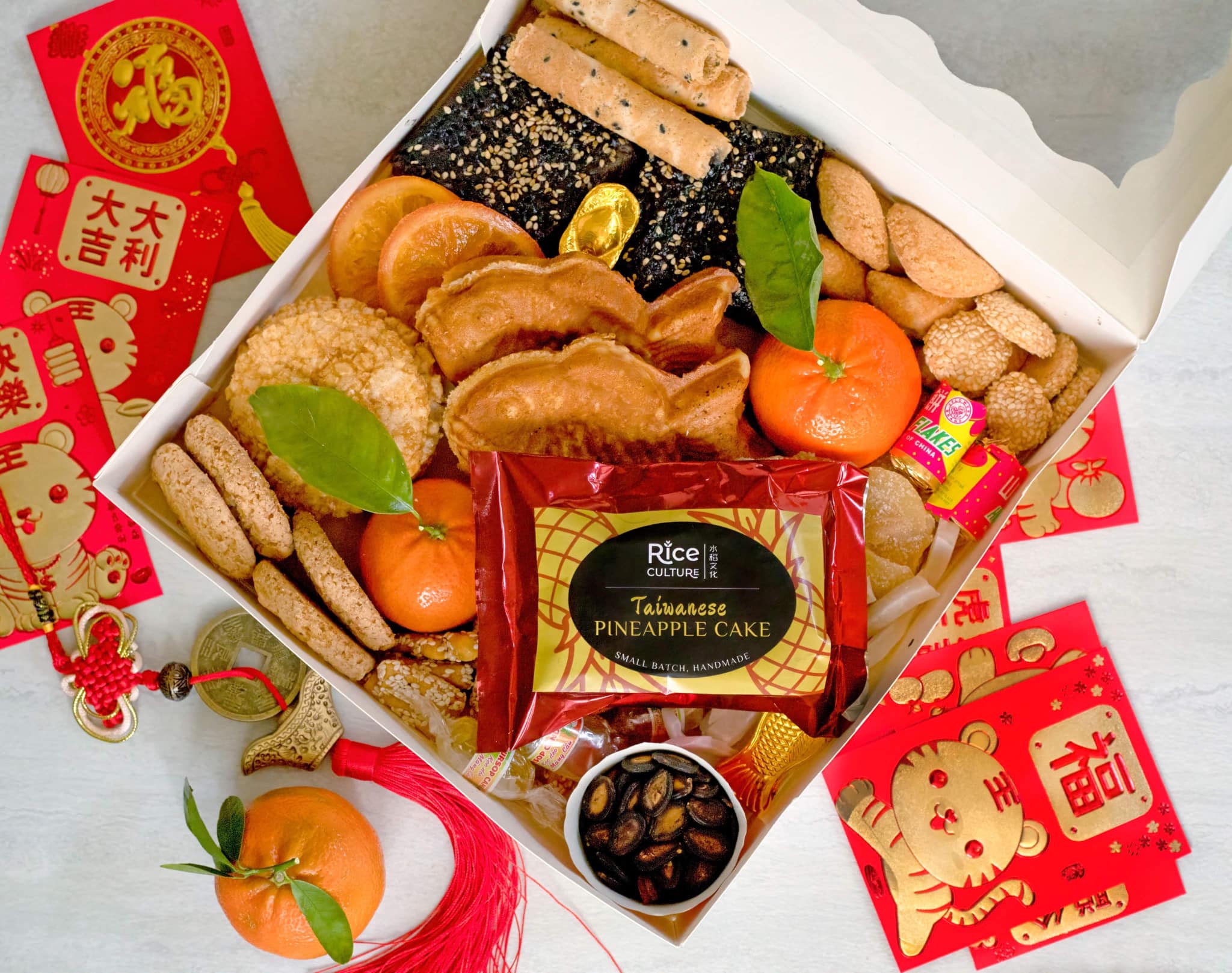 Lunar New Year merchandise at 99 Ranch Market