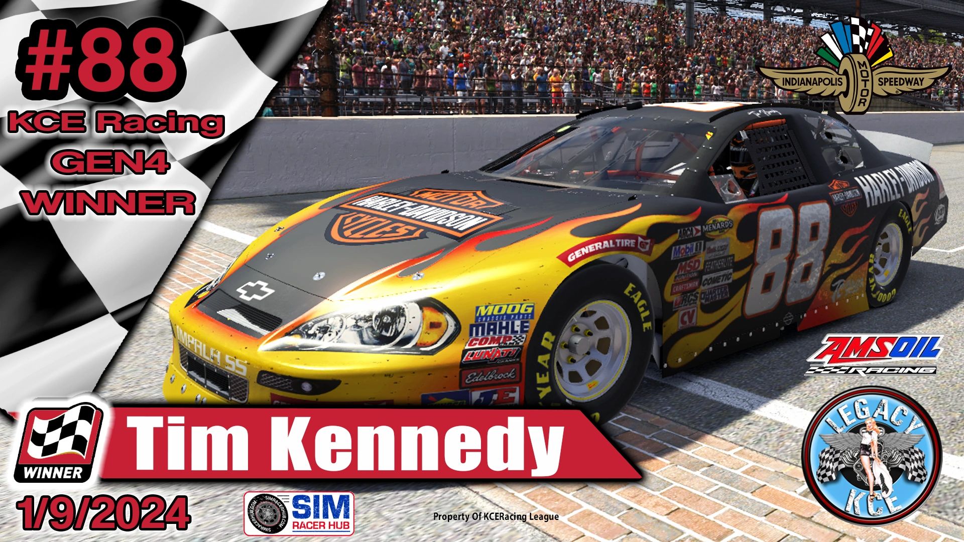 KCE Racing - Congratulations to Tim Kennedy #88 taking the...