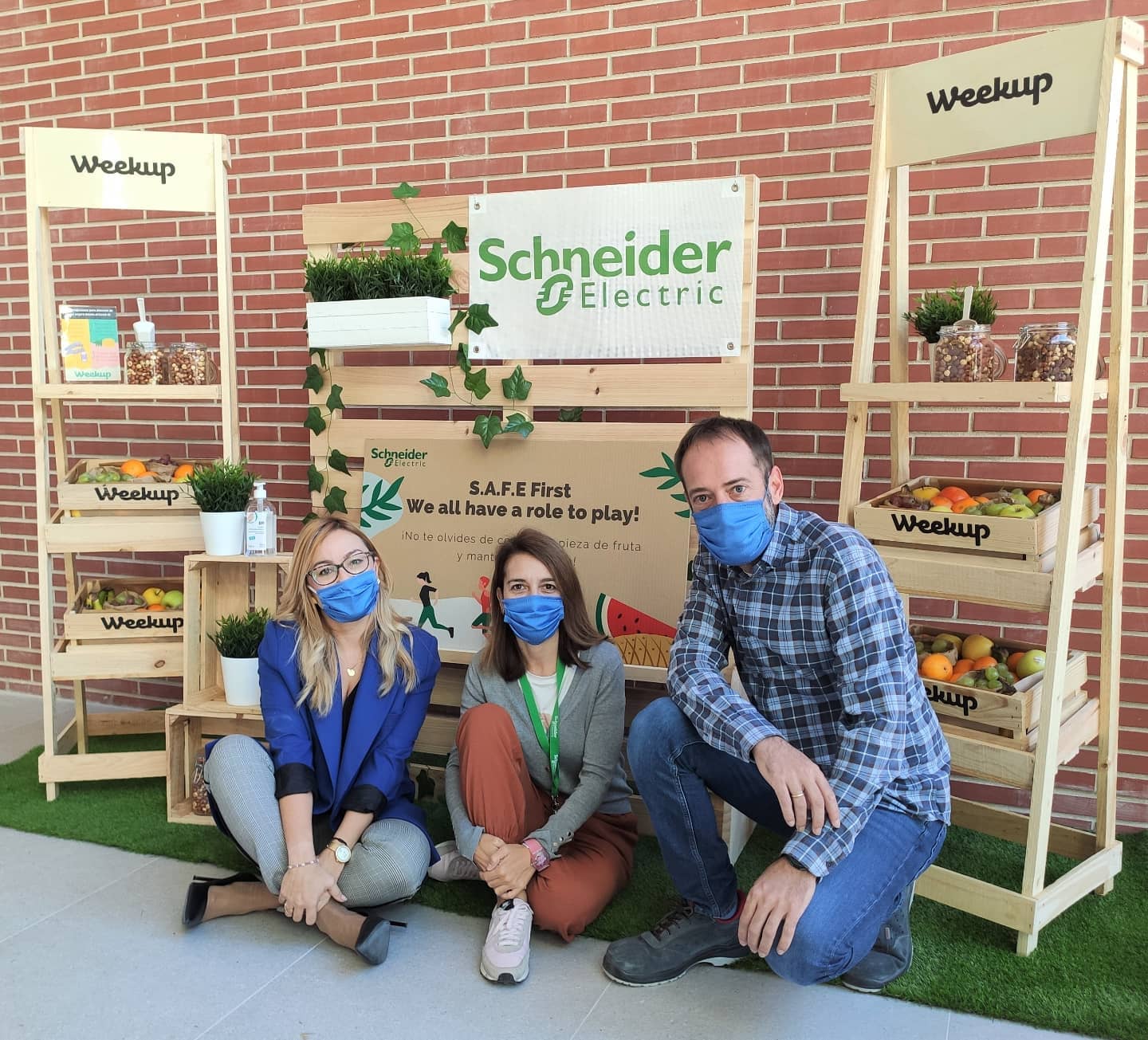 Weekup - ☀️¡La semana pasada creamos un corner saludable para Schneider ...