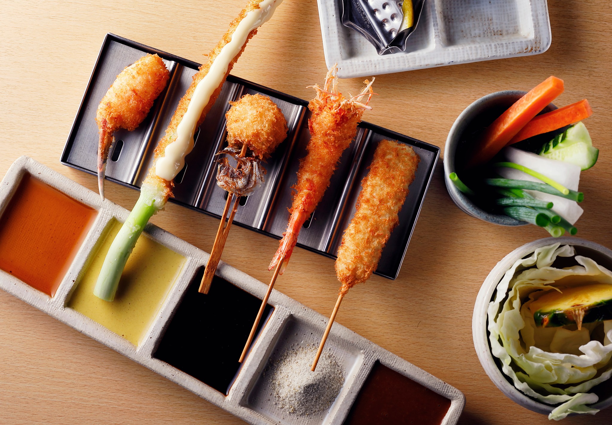 串かつ料理 活 阪急三番街店 Home Osaka Menu Prices Restaurant Reviews Facebook