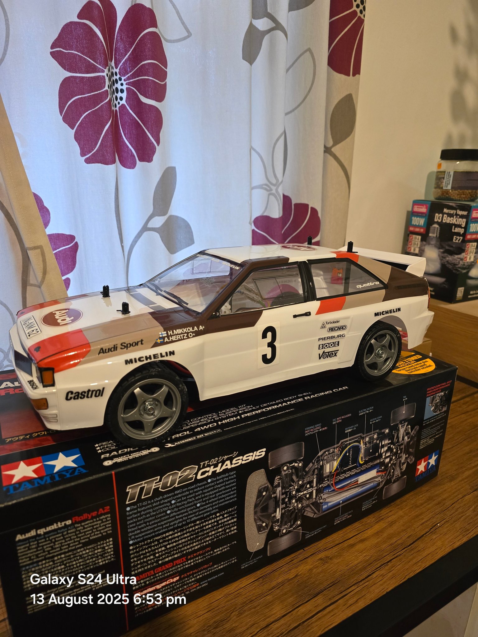 Rebuilding a rally RC car body shell