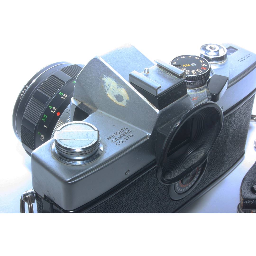 Minolta SRT101 with MD Rokkor 50mm f/1.7 lens review
