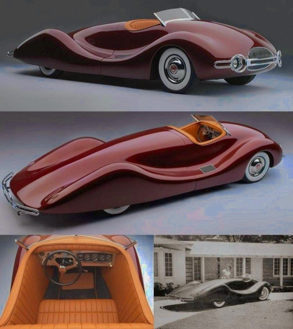 1948 Buick Streamliner designed by Norman E. Timbs