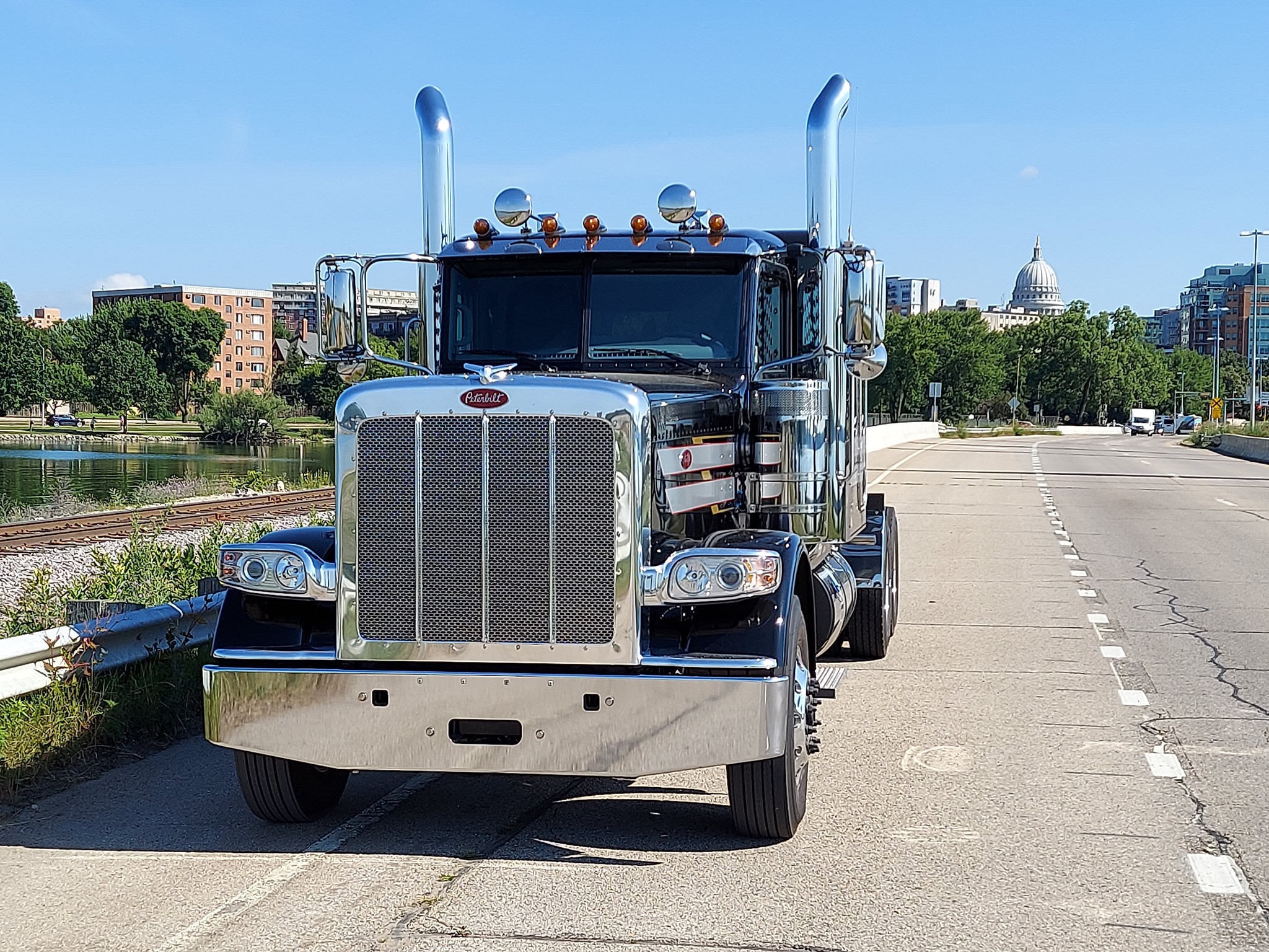 JX Truck Center - A JX Graphics original! This Peterbilt...