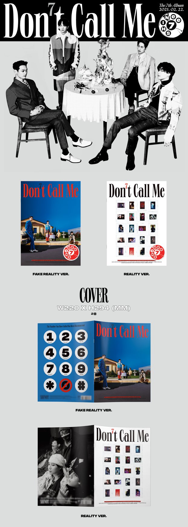 SHINee [Don't Call Me] (PhotoBook Ver.) - Album Details
