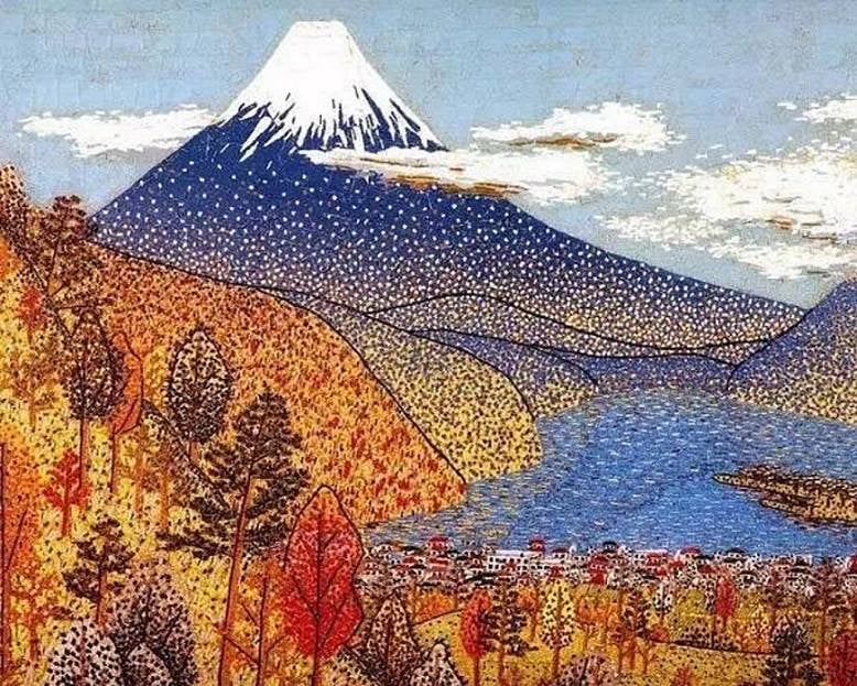 Mt. Fuji from Nihondaira' (日本平よりの富士), 1957 by Yamashita