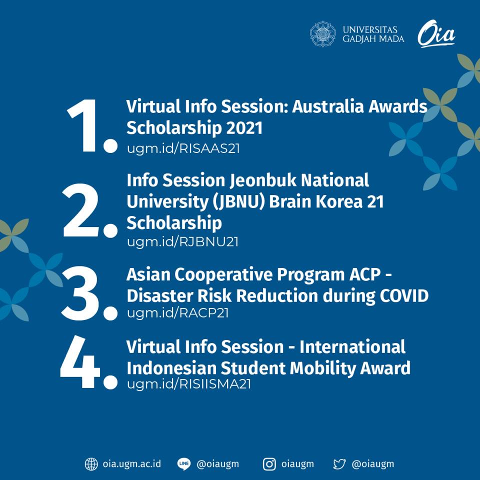 Office Of International Affairs Universitas Gadjah Mada Posts Facebook