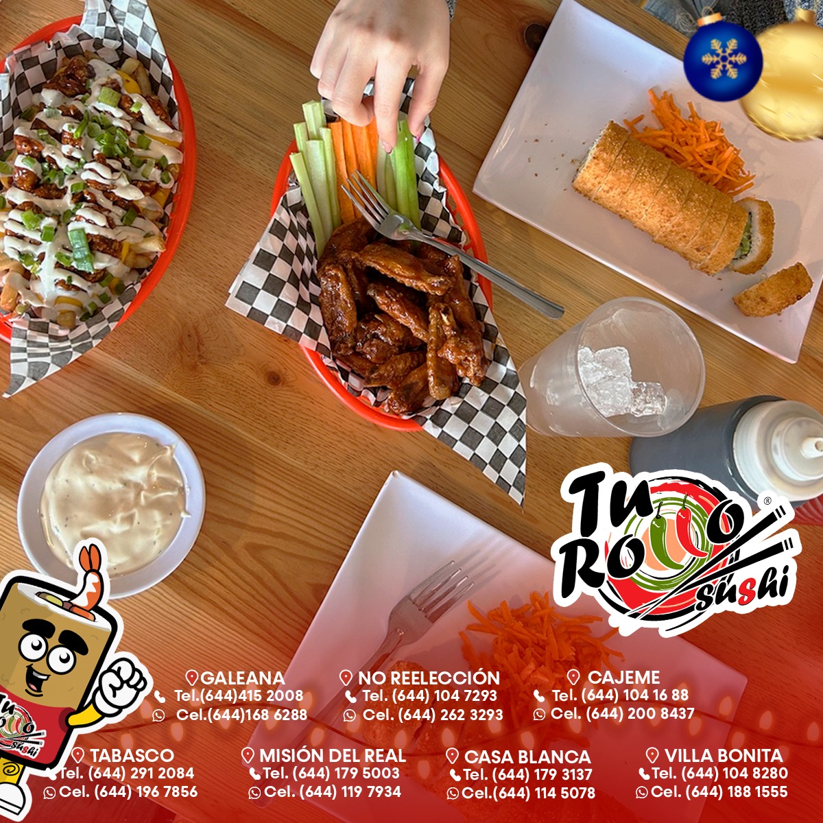 Tu Rollo Sushi - No olvides ordenar nuestras deliciosas...
