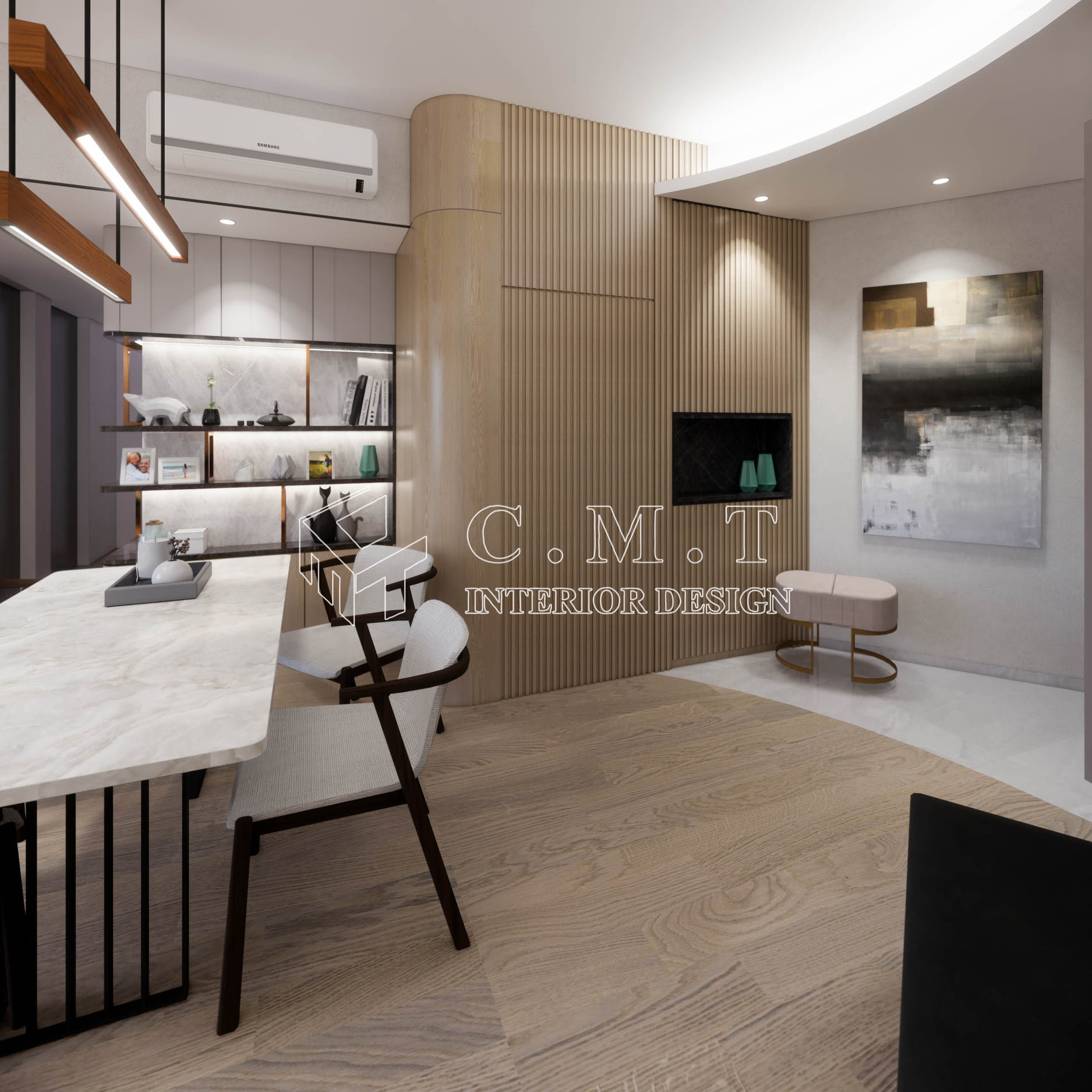 C.M.T Interior Design - 大圍 名家匯【 奶油系配色．精緻家居與慵懶感😄 】 . 室內設計是一種魔法，貼心了解客人的生活 ...