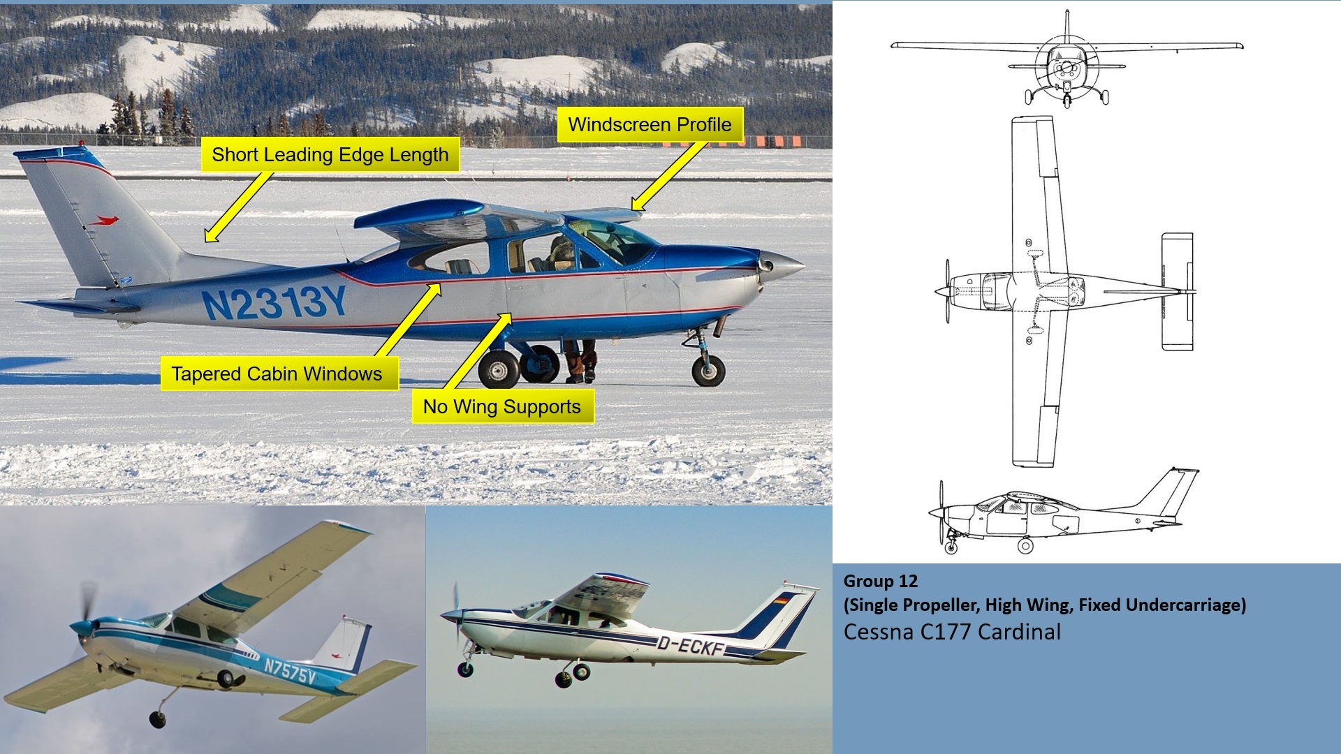 Cessna 177 Cardinal features and production