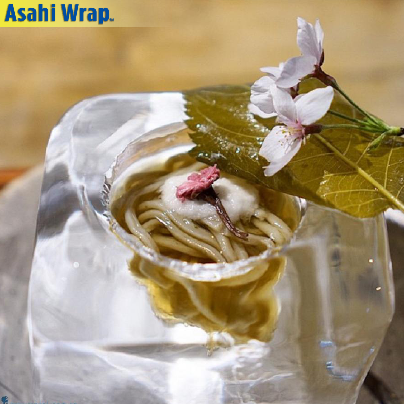 Asahi Wrap - KHÁM PHÁ ẨM THỰC NHẬT BẢN: MÌ NÓNG TRONG ĐÁ LẠNH 🍜🍜 Trong ...