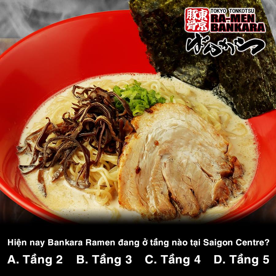 Bankara Ramen - [MINIGAME] CHỌN ĐÁP ÁN ĐÚNG NHẤT 😍😍 LOA... | Facebook