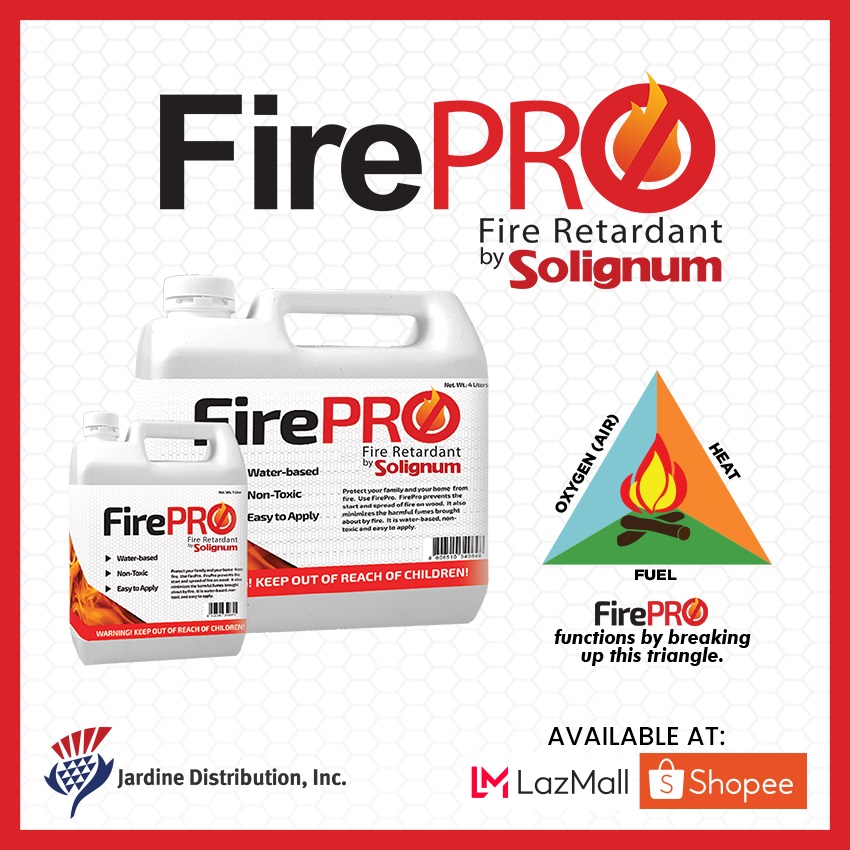 Jardine - Firepro releases gas which cools the heat and also reduces ...