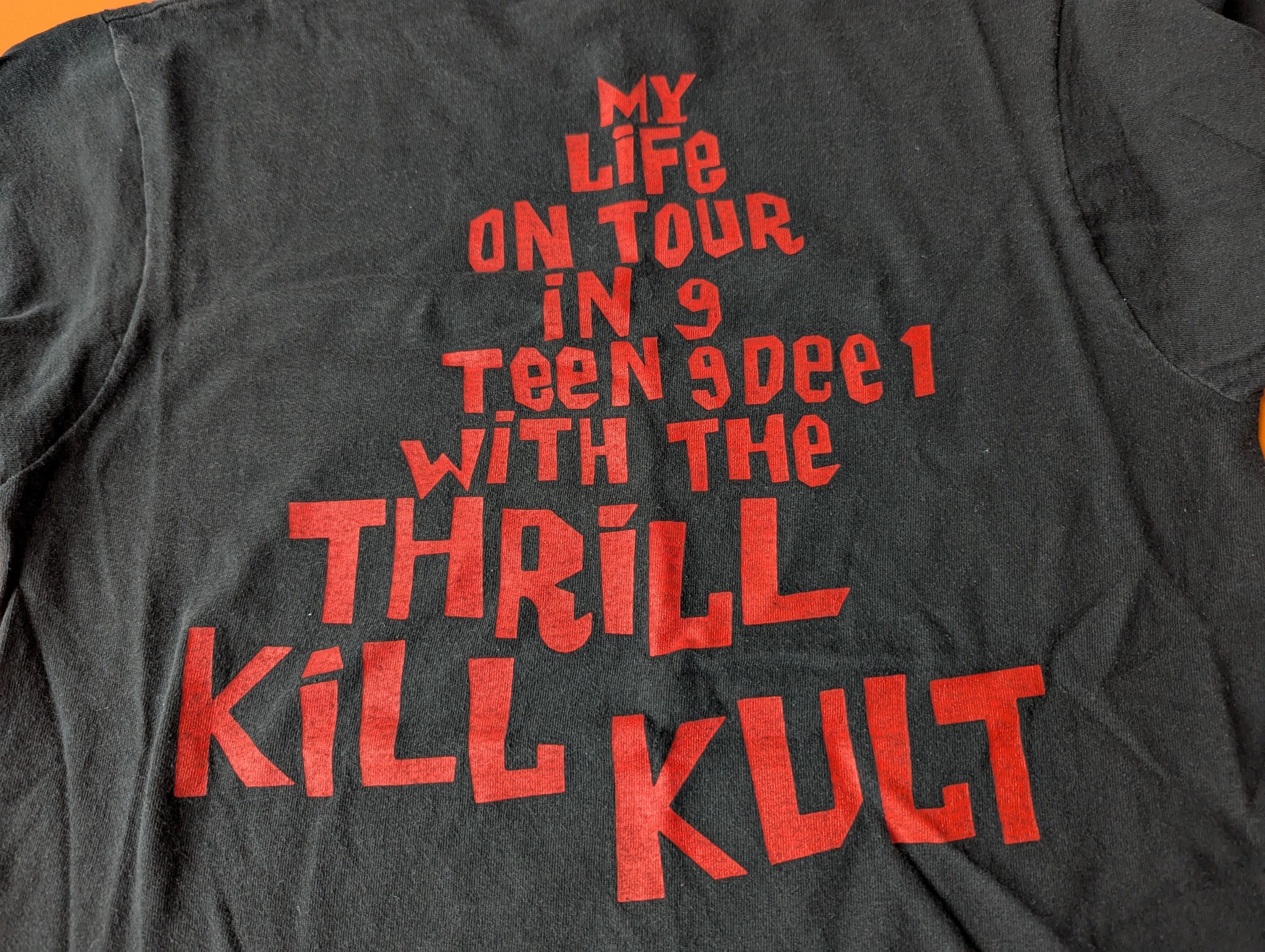 My Life With The Thrill Kill Kult Concert T-Shirts from 1990