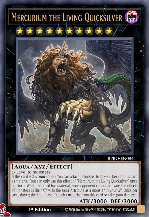 【新品未開封】　Mercurium the Living Quicksilver Does Mercurium the Living Quicksilver effect apply to all