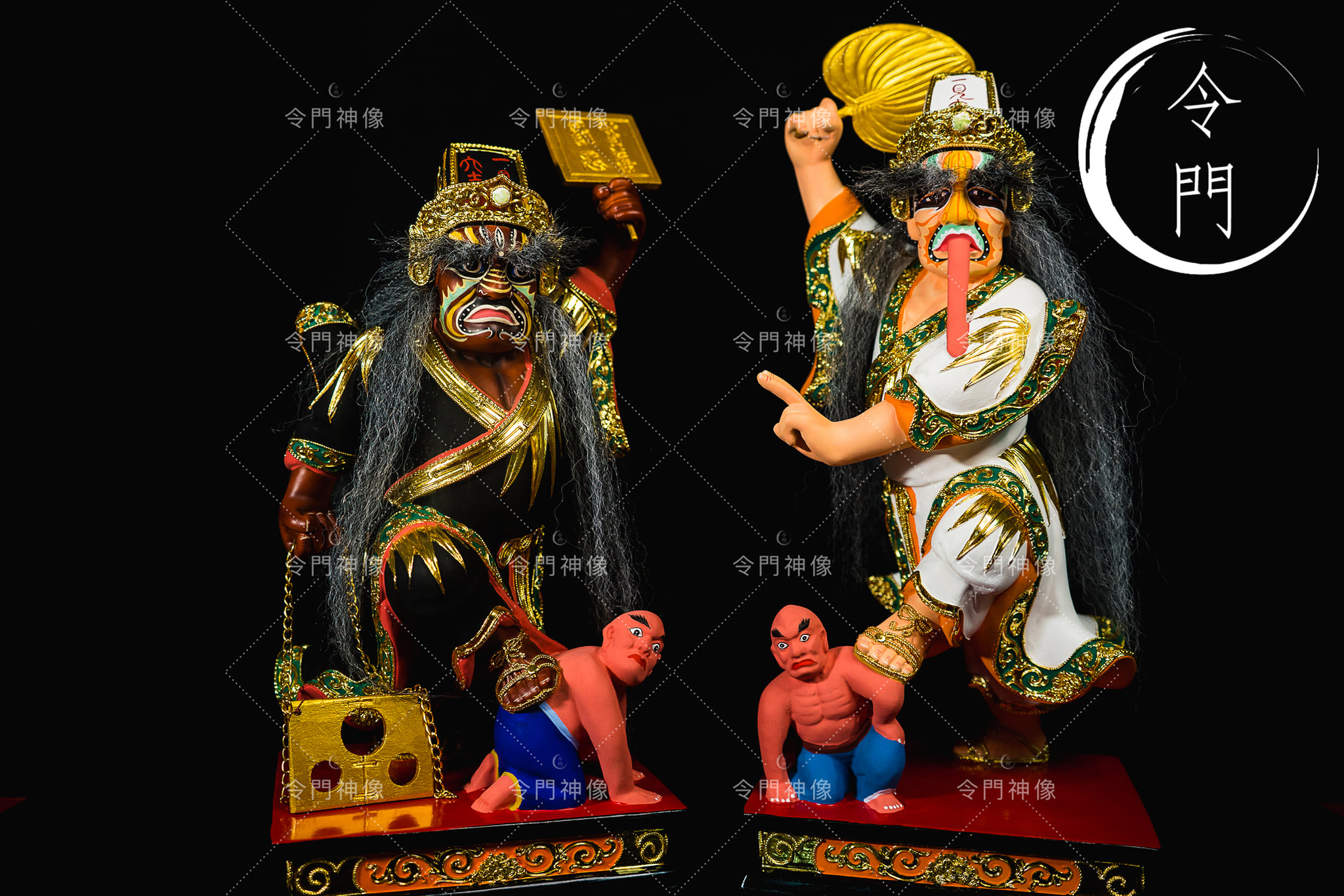 神像[花脸大二爷伯] 尺寸[16寸大爷配14寸二爷 ]... - 令門神像 Ling Men Art Gallery | Facebook