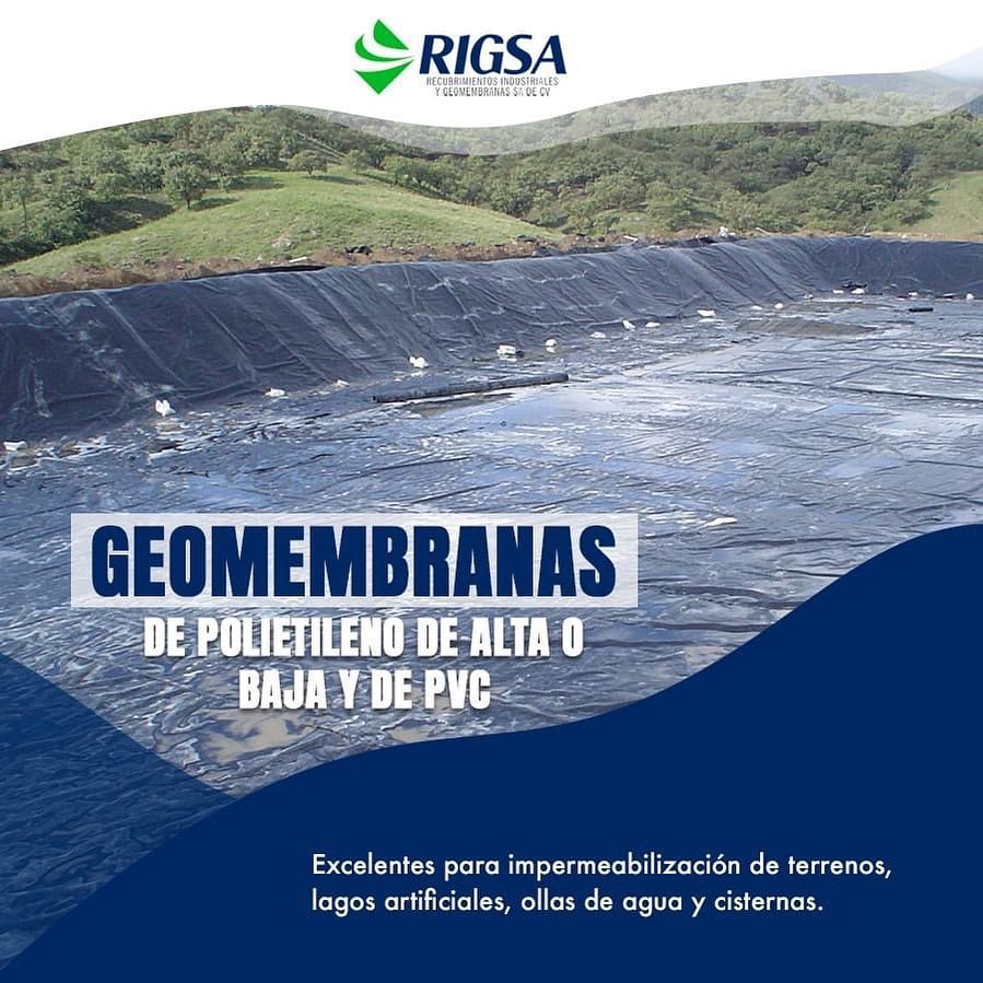 ¿Conoces las geomembranas? Las... - Pisos Industriales RIGSA