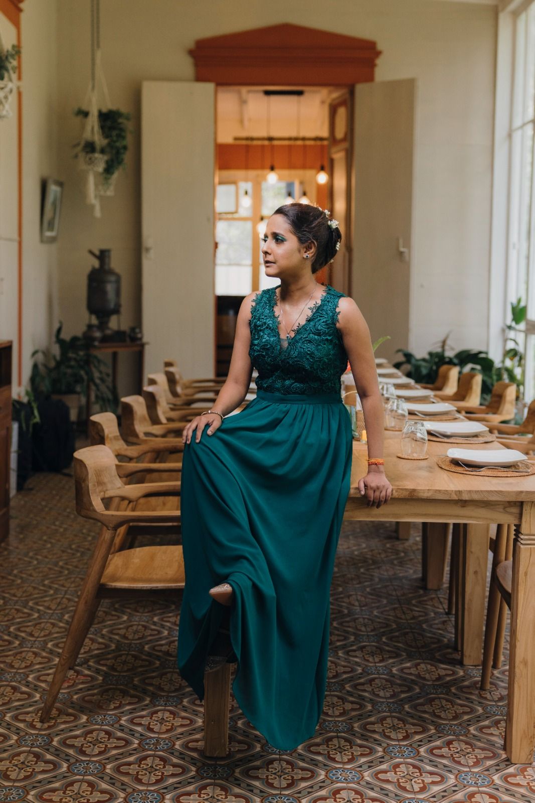angela aguilar green dress Ángela embodies timeless elegance in luxurious Maximalism