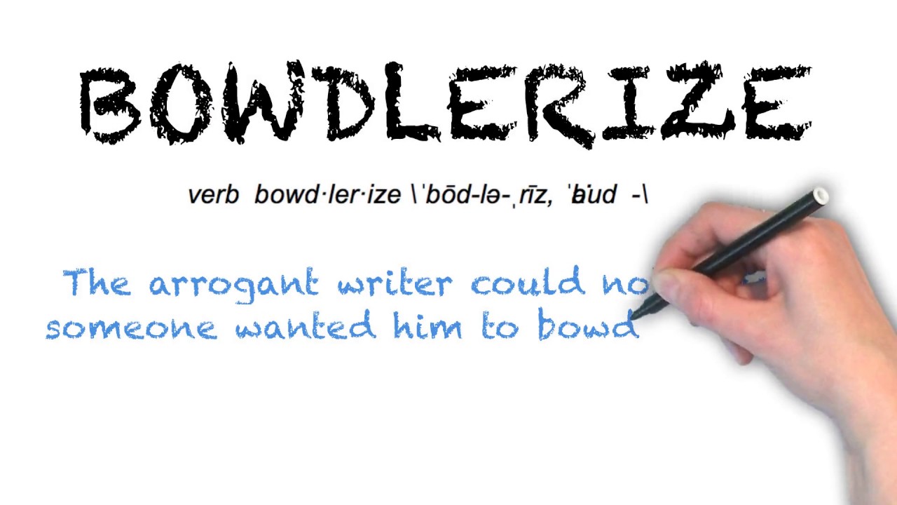 Bowdlerize