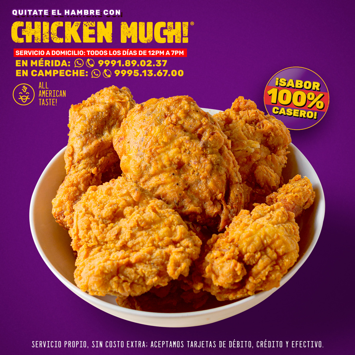 Chicken Much - Dile adiós al hambre con el sabor 100%...