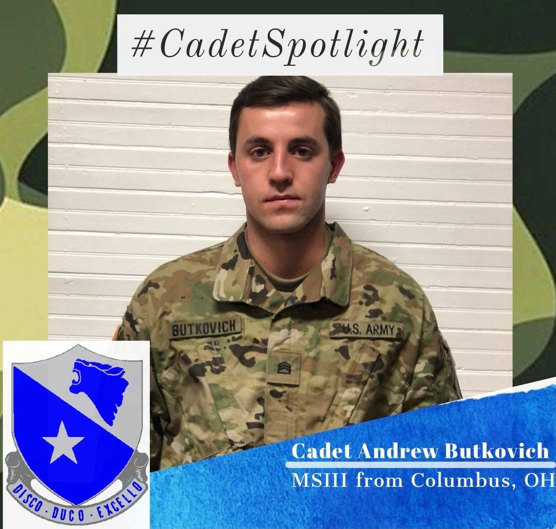 University - #WildcatWednesday #CadetSpotlight Meet Andrew Butkovich ...