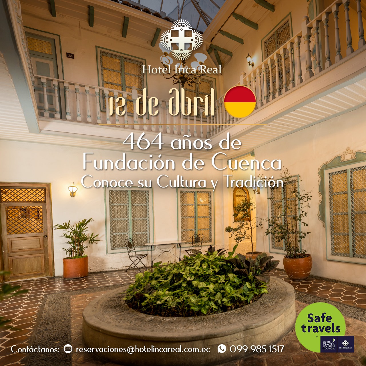 Hotel Inca Real - ¡Hoy recordamos y celebramos a nuestra ciudad de # ...
