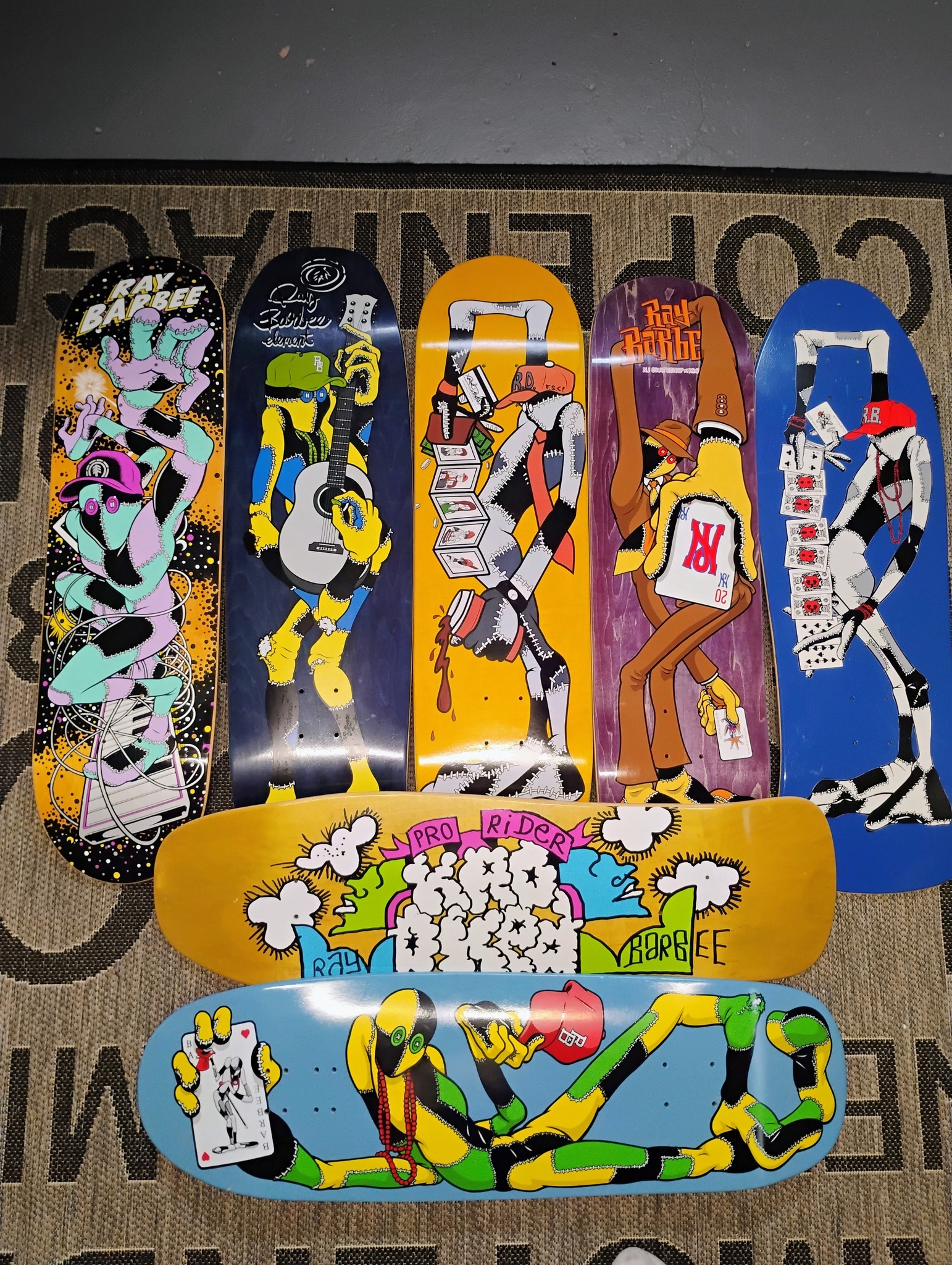Vintage 1989 Ray Barbee skateboard