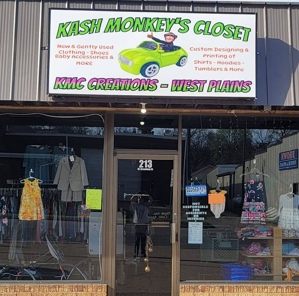 Kash Monkey's Closet | West Plains MO